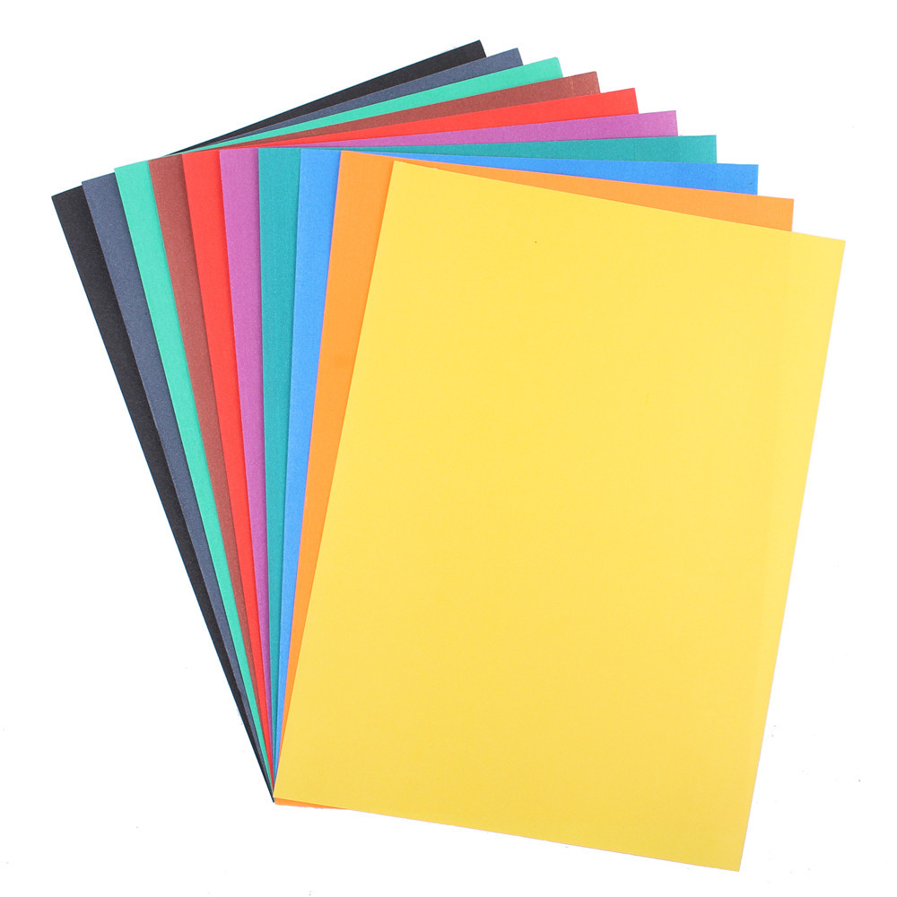 Papel de arena de 1 color 8K4K16 papel de arena de color abierto papel de pintura de arena negro pintura de los niños Pintura DIY Arte Creativo pintura al óleo palo de papel