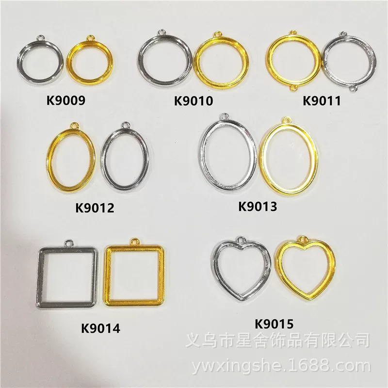 Accessory, metal double-sided accessories, wholesale, with gem