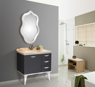 厂家直销不锈钢浴室柜大理石洗手台卫浴柜洗漱台浴室柜组合落地柜|ms