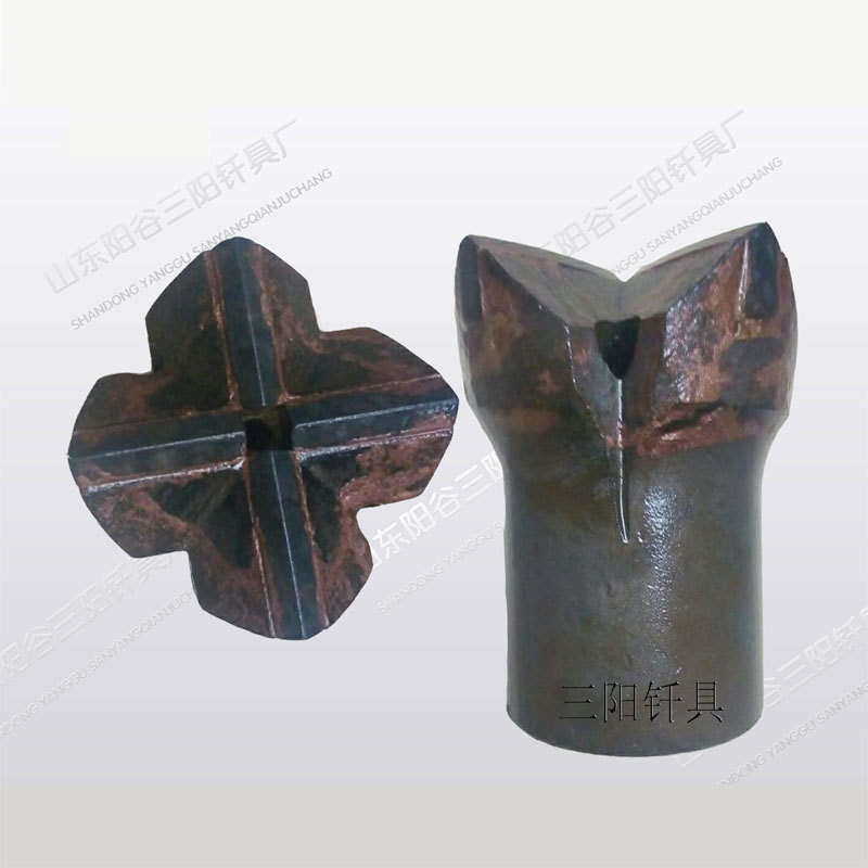 供应阳谷钻头 十字钎具 山东钎头钎杆