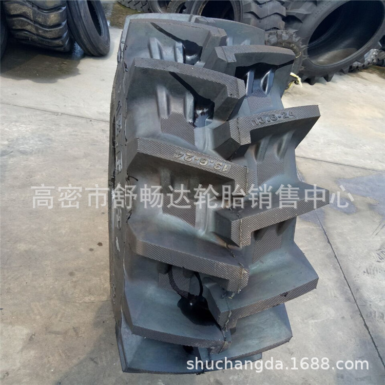 现货供应13.6-24农用机械 水田高花 拖拉机轮胎 批发零售