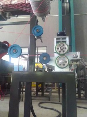 生产电线  电缆  钢丝包覆挤出机设备