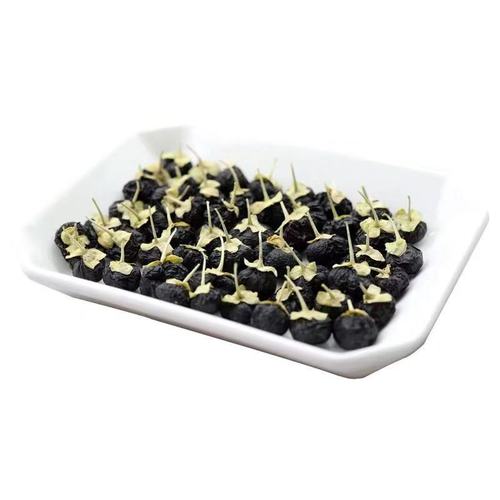 Source of origin: Qinghai Nuomuhong black goji berries, dried fruit, 500g bulk wholesale, new black goji berries.
