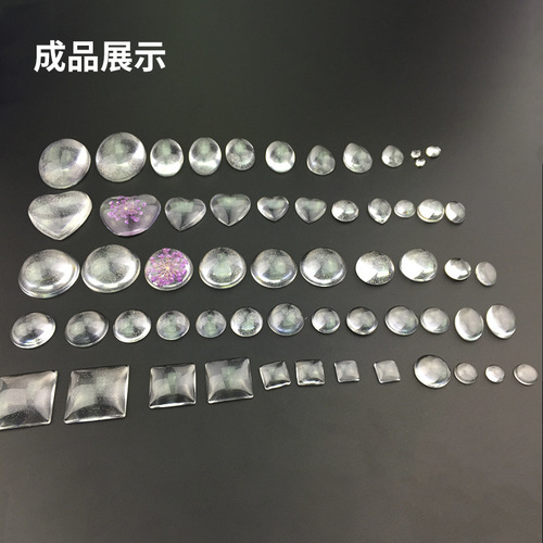 Poppy diy crystal glue patch mold time gem patch pendant silicone abrasive tool style and size