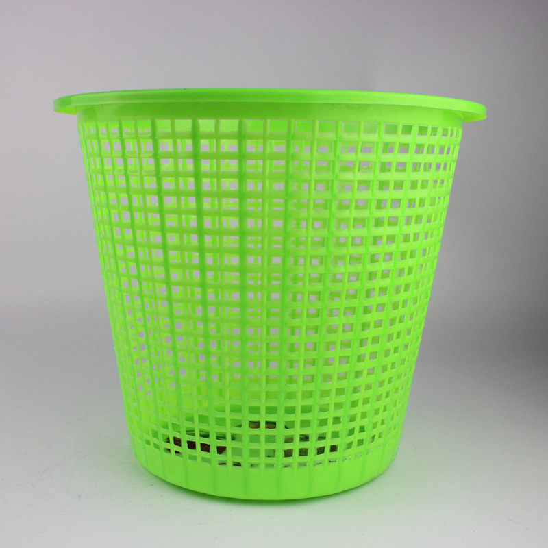 Special Wholesale Creative Fashion Colorful Office Household Plastic Cut Out Sanitary Bucket Sanitary Tube Trash Can