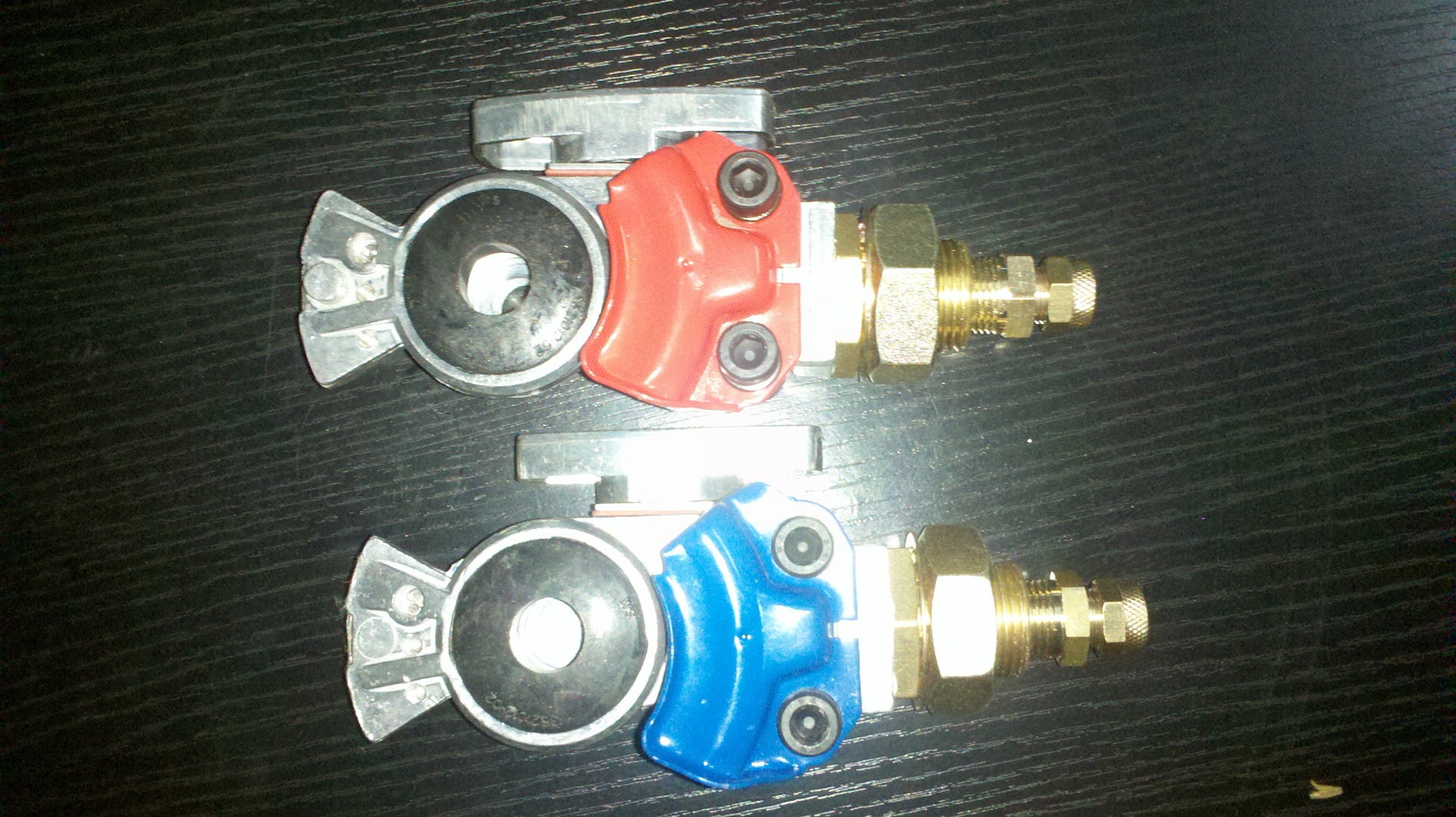 Conector de aire con interruptor