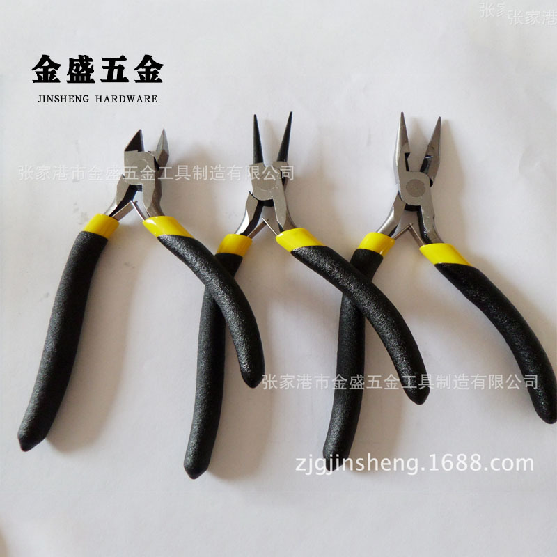 厂家批发张家港钳子迷你钳DIY手动工具尖嘴圆嘴斜口钳支持定制