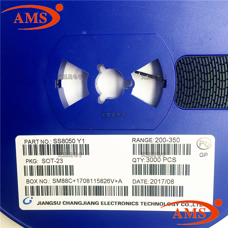 SS8050 丝印:Y1 SOT-23 CJ/长电 贴片三极管晶体管 全新现货