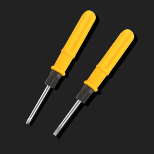 Универсальная черно-желтая магнитная прочная отвертка, оптовые продажи