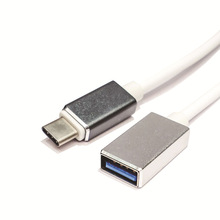 高速USB3.0 type-c otg線 17CM 鋁合金外殼 type-c手機數據線
