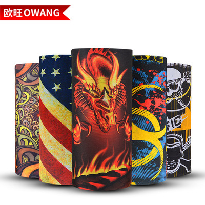 Europe and America Amazing Sweat keep warm Magic scarf bandana Collar Riding outdoors seamless Sunscreen Scarf customized