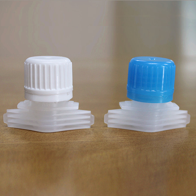 液体复合包装袋PE塑料吸嘴盖手旋式旋盖密封防漏管盖螺旋盖