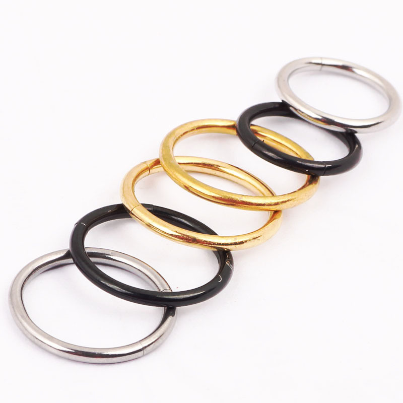 European American Fashion Beauty Nose Ring Piercing Titanium Steel Nose Nail Ring Wholesale detail image 8