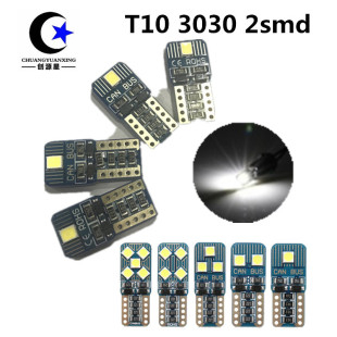 New T10 3030 2SMD CANBUS stepless width indicator light, license plate light LED small light W5W door light