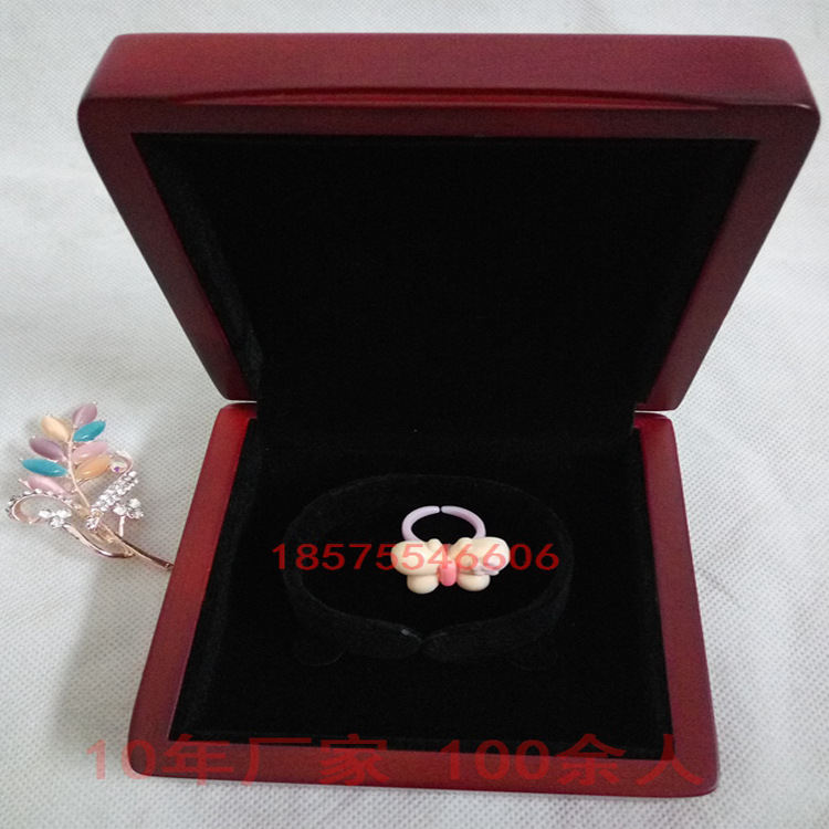 木制精品珠宝首饰盒首饰耳钉戒指项链木盒包装厂家批量生产