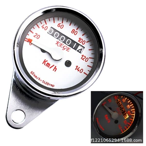 Universal motosiklet retro taxometr modifikasiya edilmiş alət motosiklet odometri LED LCD spidometr