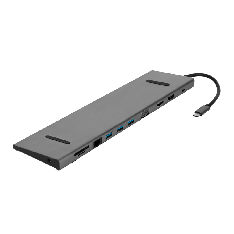 Cross-Border Notebook Base Docking Station 11-Port Type C Hub USB Hub