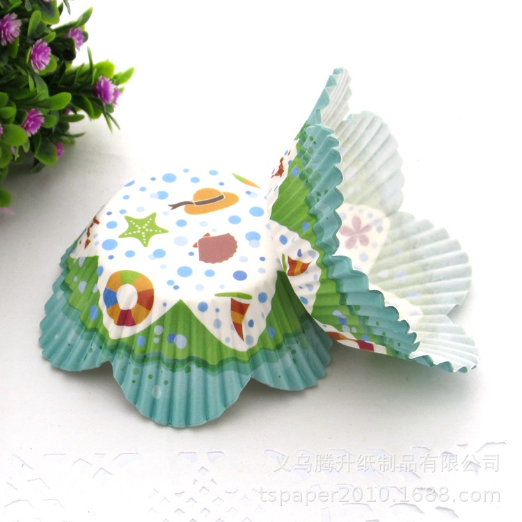 厂家专业供应烘焙莲花纸杯  5032 防油蛋糕纸托