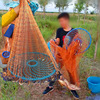 Fool -style Sprinkle Fourth -generation Flying Disk Fishing Net Throwing the Nets Sprinkle and Throwing the Nets Fishing Automatic Easy Throwing Net