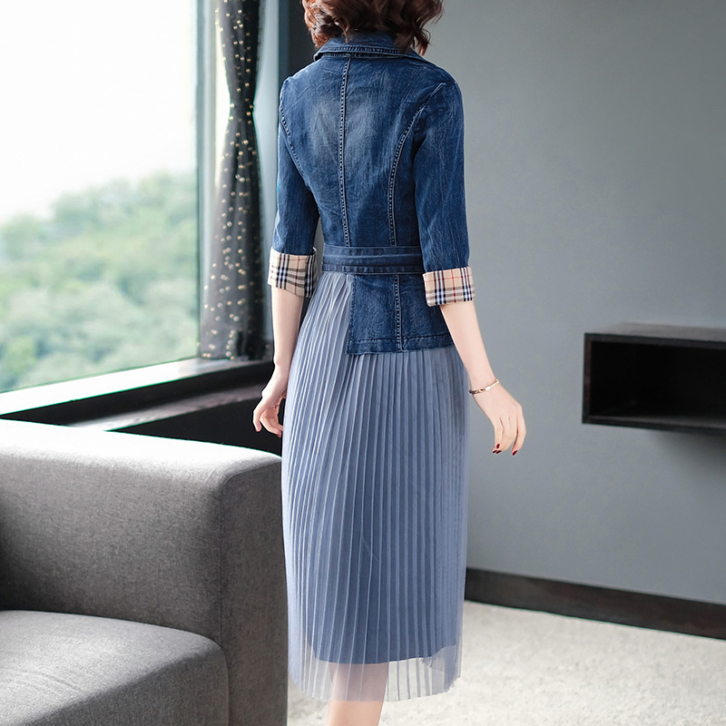 Robe femme WLZD en Denim mesh - Ref 3328516 Image 3