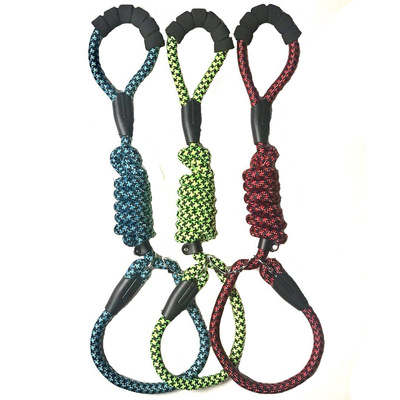 厂家供应跨境狗狗中大型犬牵引绳P链直径1.5超粗拉布拉多宠物用品