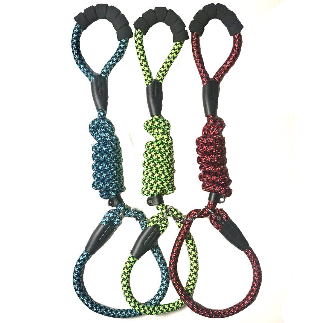 厂家供应跨境狗狗中大型犬牵引绳P链直径1.5超粗拉布拉多宠物用品