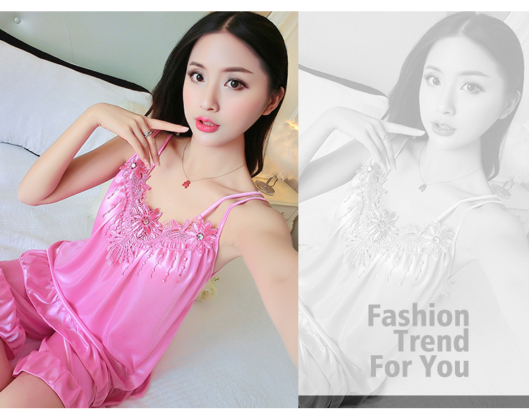 Soutiens-gorge en Soie glacée - Ref 3369444 Image 56