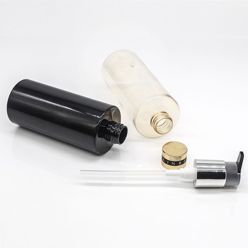 300mlVC爽肤水瓶 保湿精华液柔肤水纯露瓶 PET按压式塑料化妆品瓶