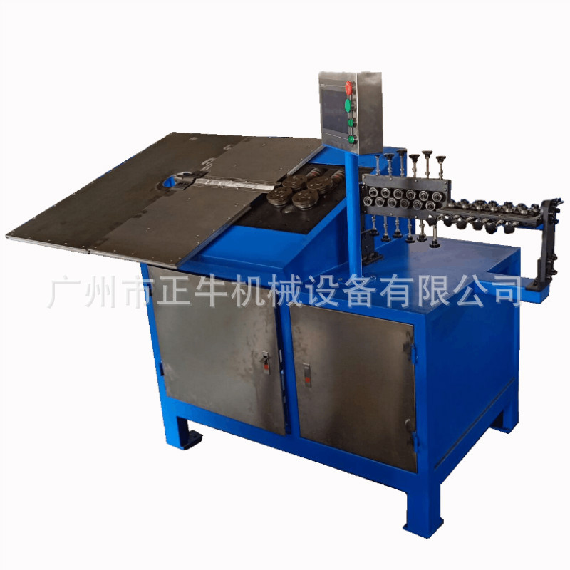 2-6mm铁线镀锌线2D弯线成型机 伺服折弯打方机 性能稳定可分期