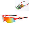 Polarising glasses for cycling, street sunglasses, windproof bike, set, wholesale