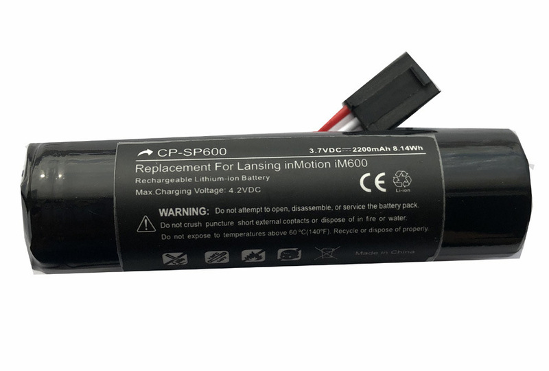 For Altec Lansing IM600 Bluetooth speaker battery MCR18650