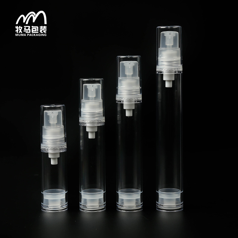 喷雾真空瓶直销5ml-15mlAS透明塑料便携式化妆品爽肤水真空