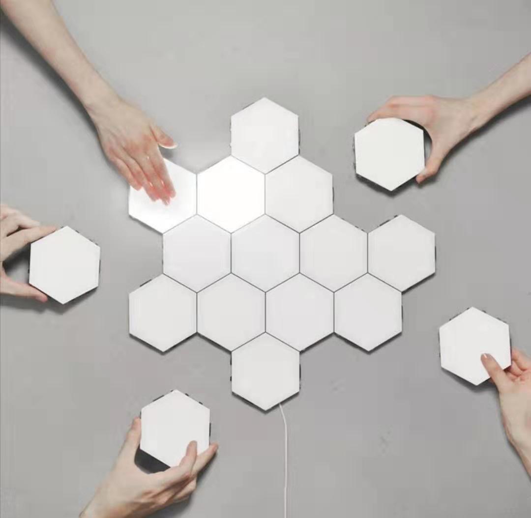Modern and minimalistic touch induction smart LED quantum lamp
