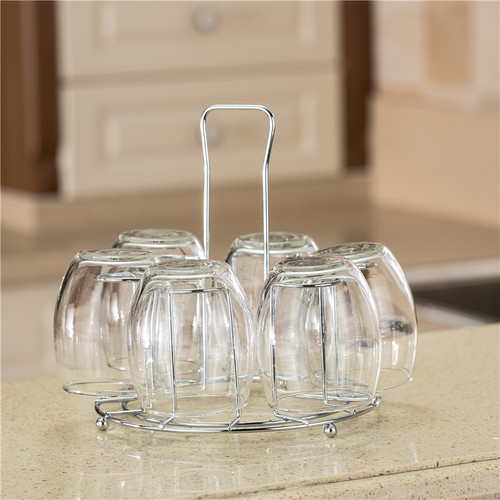 Water glass rack, red wine glass rack, beer glass rack, hanging cup rack, creative hanging upside down KTV bar cup rack, wine rack for home