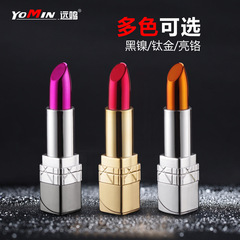 YM088精品時尚經典女士口紅唇膏造型充氣明火金屬打火機廠家直銷