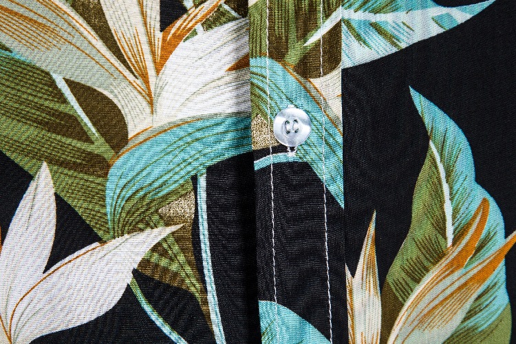 Comercio exterior del sitio web transfronterizo de eBay Dunhuang 2023 camisa floral de manga corta casual de verano para hombres camisa CS116