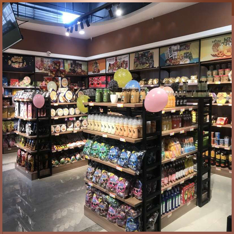 超市货架 双面货架 钢木货架/双面货架/钢木货架批发