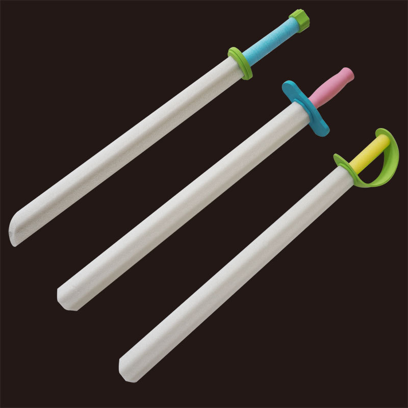 批发幼儿园表演道具 儿童练习击剑玩具 大号佩剑 泡沫剑 EVA剑|ms