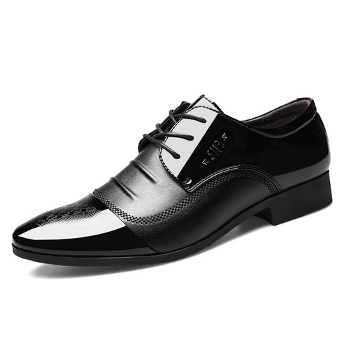 Men's Leather Shoes  New Large Size Casual Business Formal Shoes for Men Universal Wedding Shoes Dropshipping One Piece