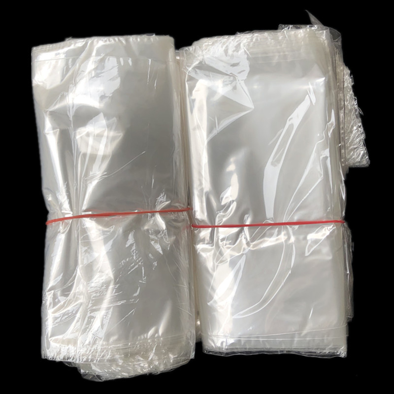 源头厂家现货POF热收缩膜平口POF袋透明度高光泽性好可定制