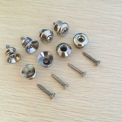 Guitar ukulele tail nail strap nail folk classical universal buckle mushroom nail metal guitar accessories