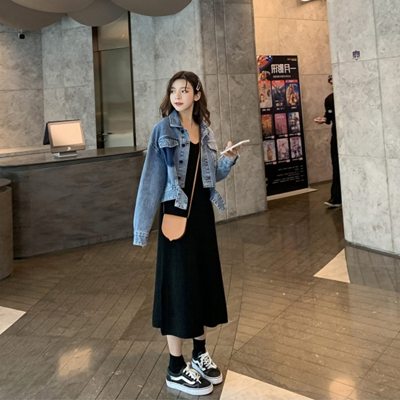 Costume femme en Denim + polyester - Ref 3334552 Image 3