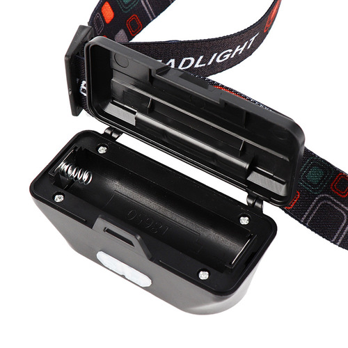 Multifunctional USB interface rechargeable headlight COB outdoor emergency head-mounted flashlight 18650 battery lighting