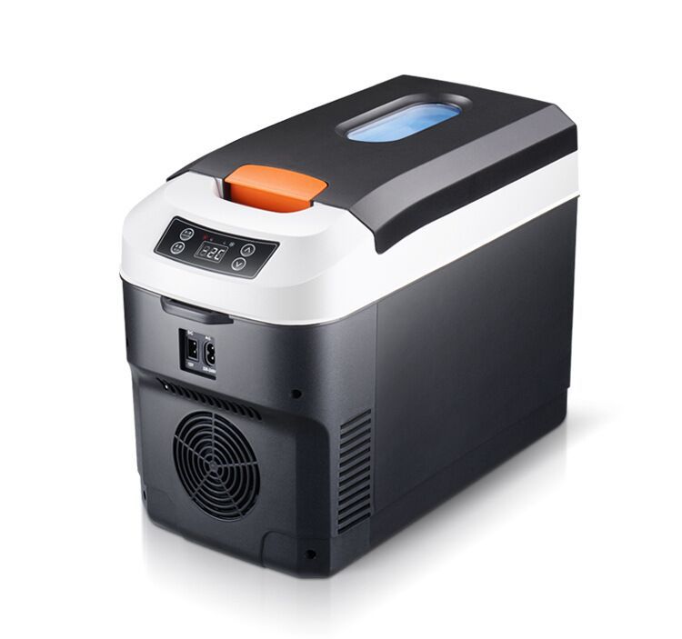 Car Refrigerator Cooling and Heating 12V 24V 220V Truck Small Cooling and Heating Box Insulin Refrigeration Box Truck