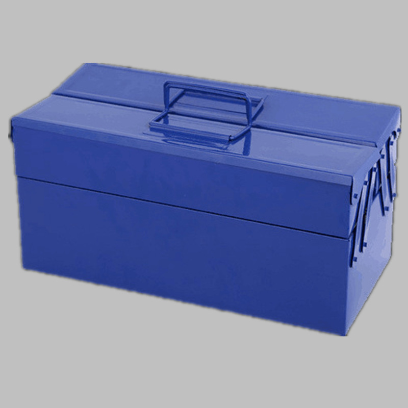 厂家直供两层铁皮工具箱配套家用  汽修随车盒子收纳五金工具箱