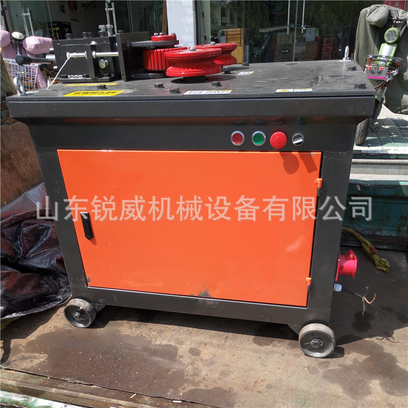 筋弯圆机 圆钢钢筋弯圆机 -圆钢钢筋弯圆机