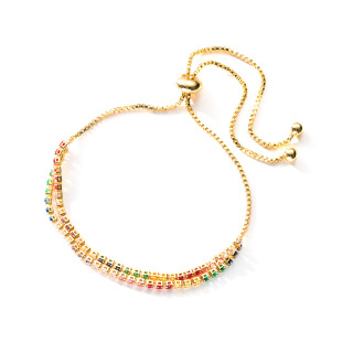 fashion new trend  copper inlaid color zircon sea horse pendant  necklace nihaojewelry wholesale