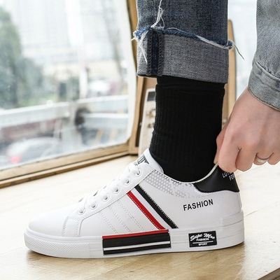 小白鞋男夏季新款空军一号男士板鞋时尚shoe休闲学生男鞋一件代发