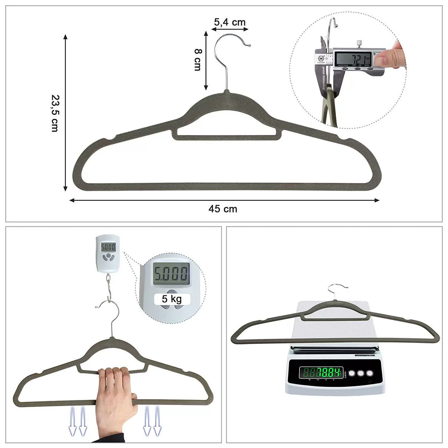 Plastic drying rack, universal non-slip hanger, Amazon