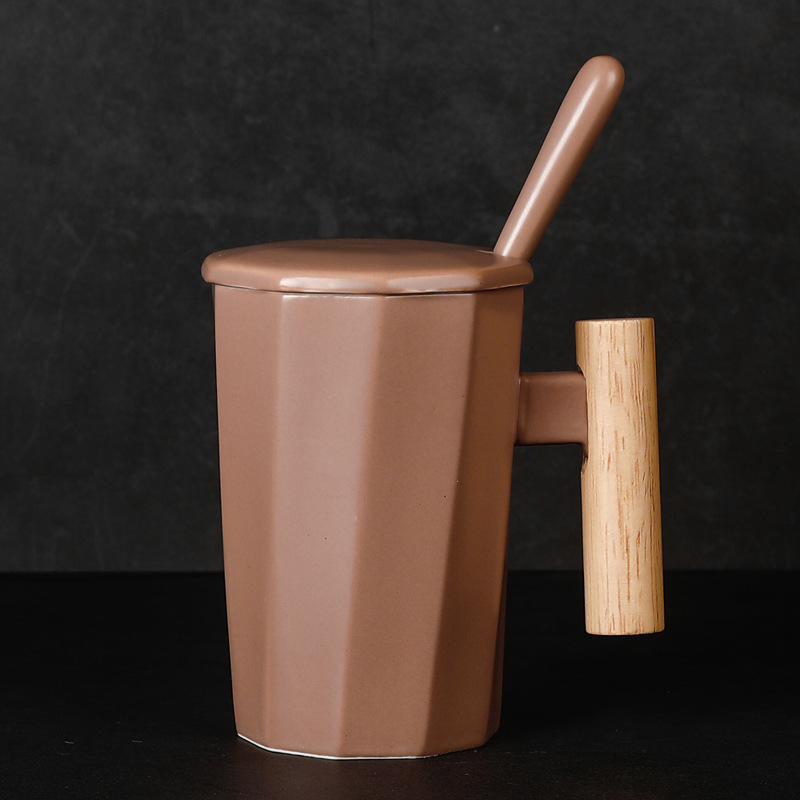 Tazas de cerámica poligonal tazas de café creativas tazas de agua tazas personalizadas LOGO tazas de regalo